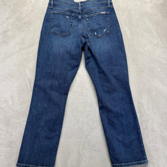 Joe's Jeans Women's 31 Niki Boyfriend Distressed Straight Leg‎ in Inglewood Wash - Picture 9 of 16